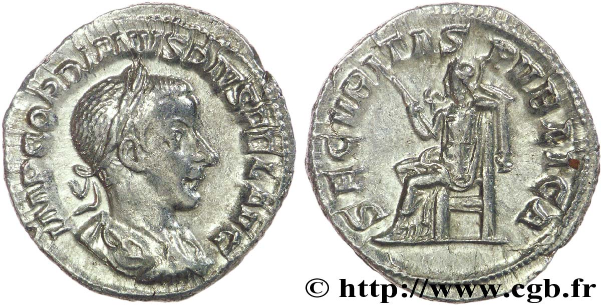 GORDIANUS III Denier fST