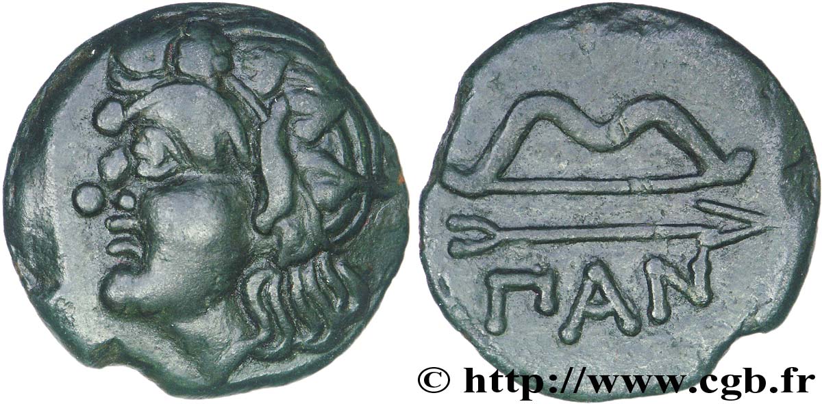CHERSONESE TAURICA - PANTICAEA Unité de bronze (MB, Æ 20) AU