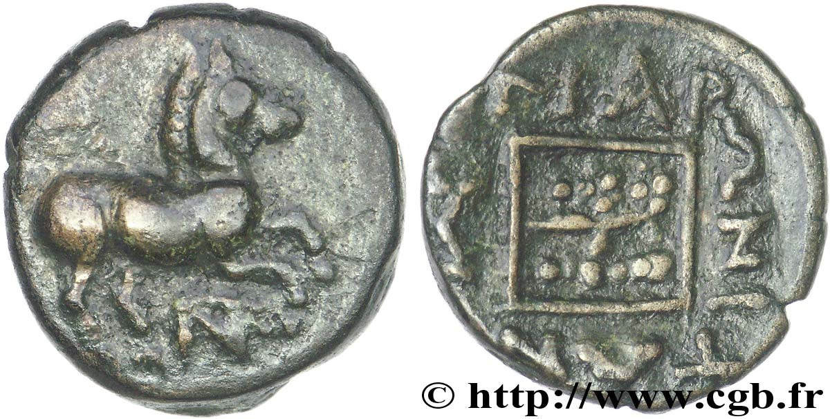 THRACE - MARONEIA Bronze, (PB, Æ 15) AU
