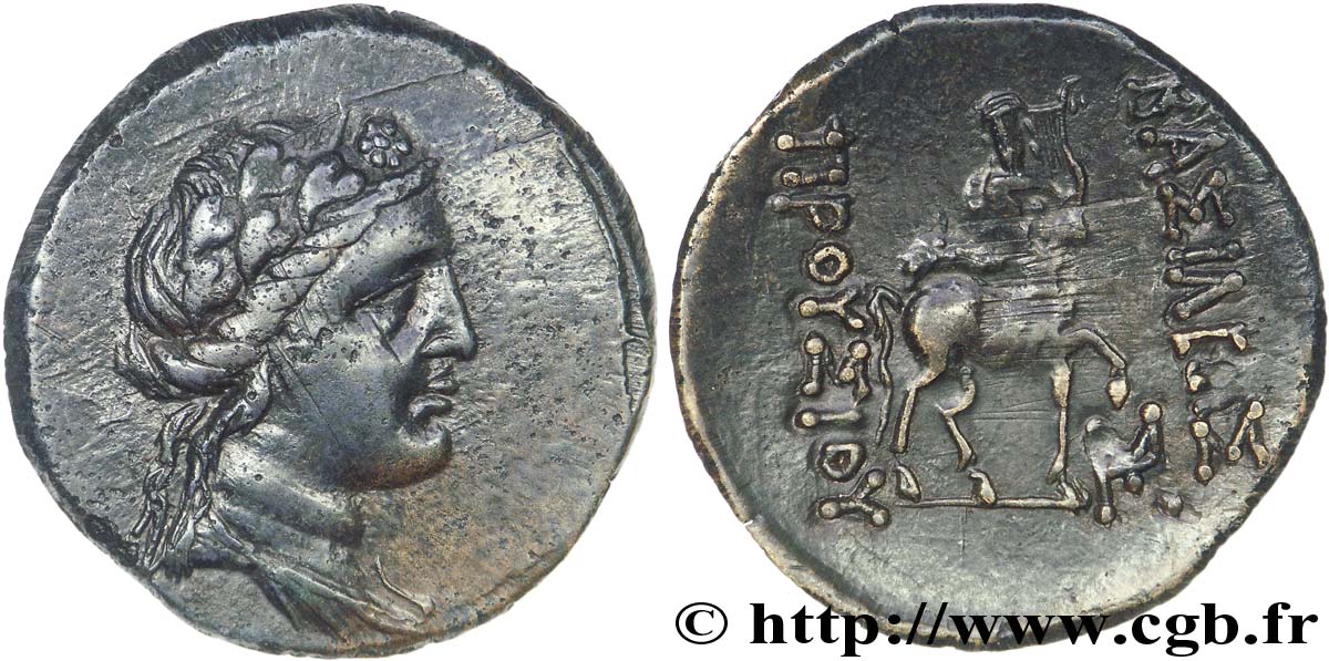 BYTHINIEN - KÖNIGREICH BITHYNIEN - PRUSIAS II Unité de bronze, (MB, Æ 22  fVZ