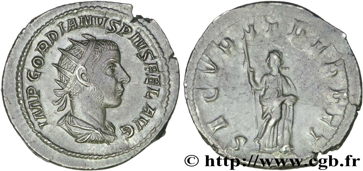 GORDIANO III Antoninien AU/XF