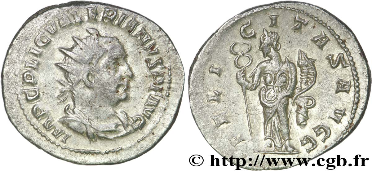 VALERIANO I PADRE Antoninien  AU/MS