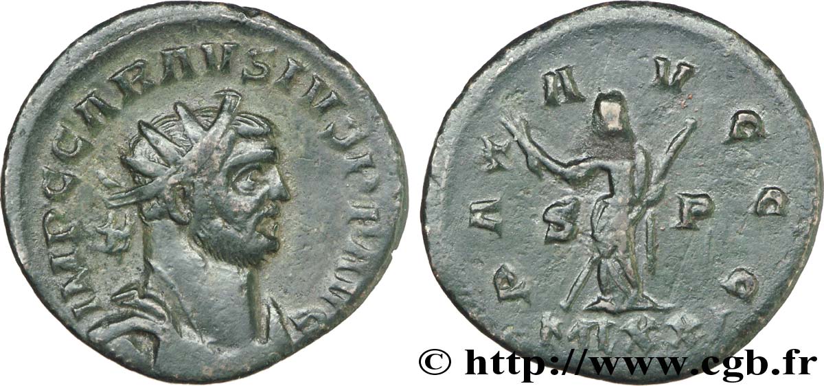 CARAUSIUS pour DIOCLÉTIEN et MAXIMIEN Aurelianus TB+