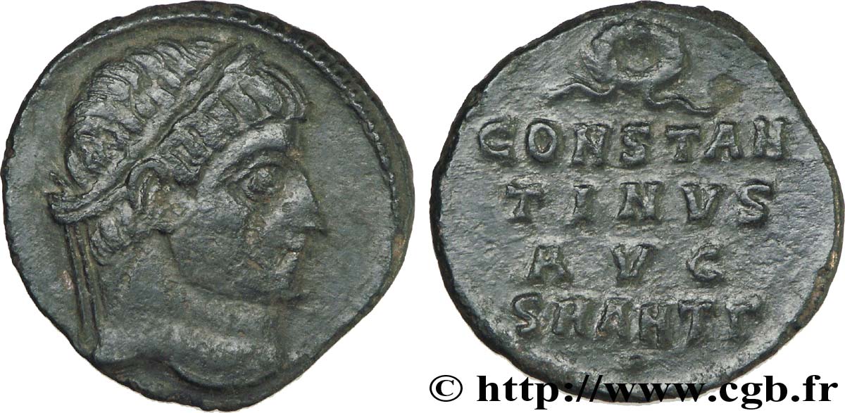 COSTANTINO I IL GRANDE demi-centenionalis ou demi-nummus AU