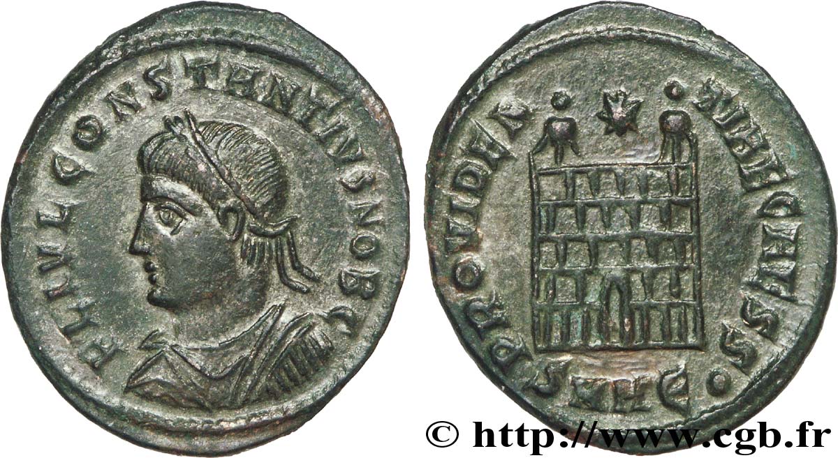 CONSTANTIUS II Centenionalis ou nummus fST