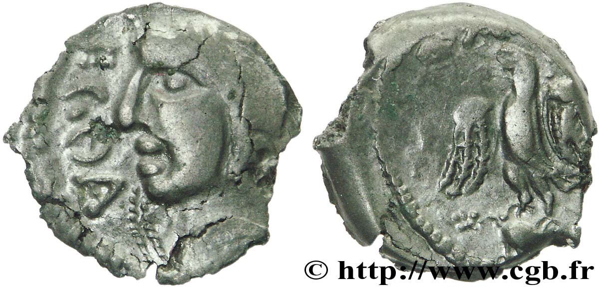 VELIOCASSES (Regione di Normandia) Bronze ECOA - RATVMACIOS, à l’aigle AU