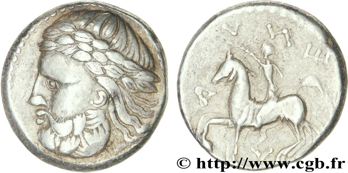 DANUBIAN CELTS - IMITATIONS OF THE TETRADRACHMS OF PHILIP II AND HIS SUCCESSORS Tétradrachme “au rameau” AU/XF