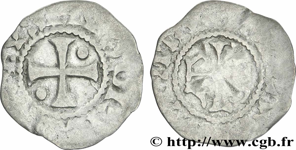 HUGO CAPETO Obole c. 987-996 Beauvais BC+/BC