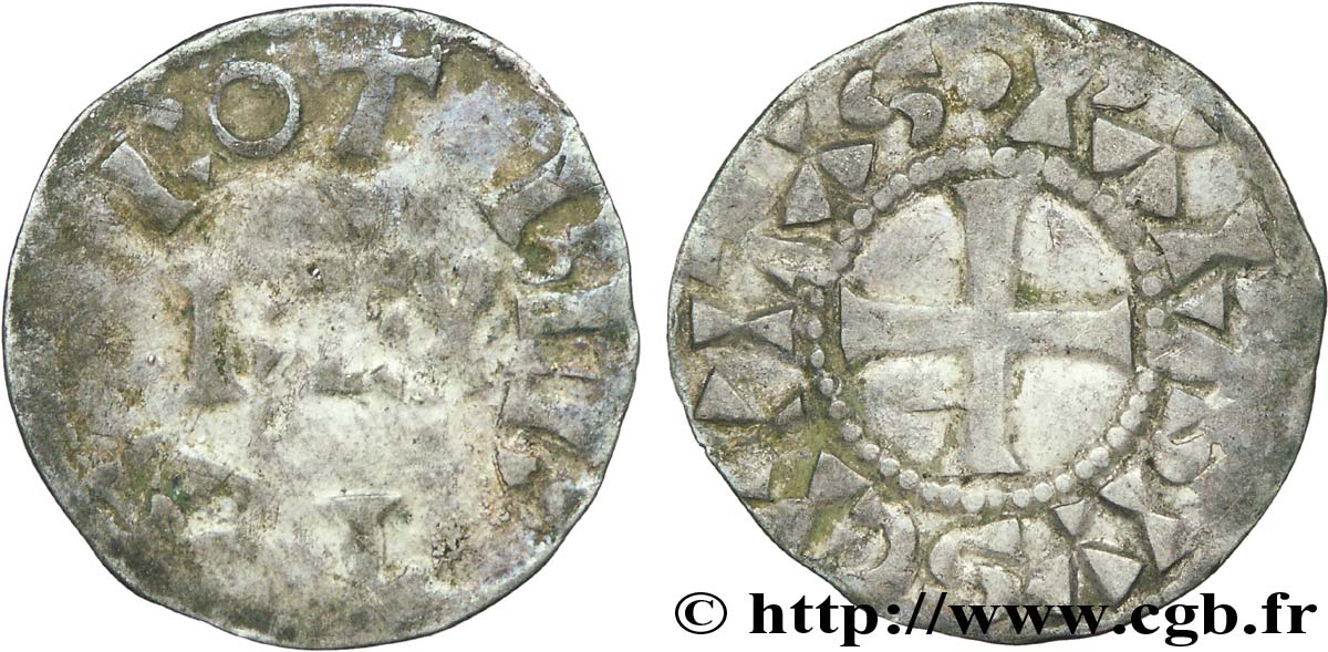 ROBERT II LE PIEUX Denier n.d. Paris TB/TB+