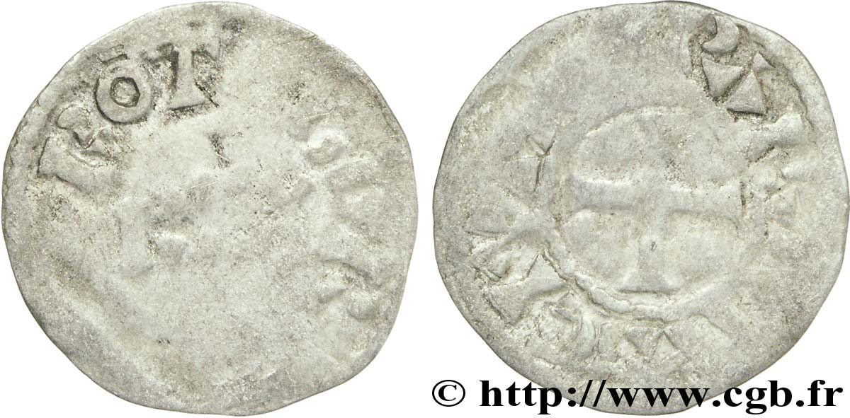 ROBERT II THE PIOUS Obole n.d. Paris VF