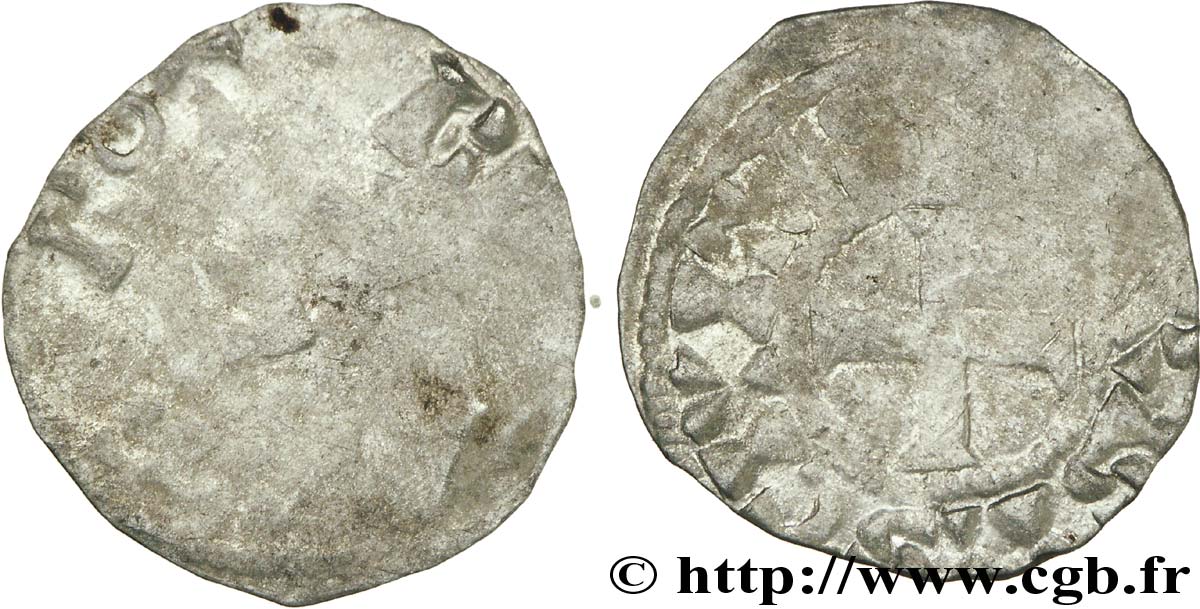 ROBERTO II DE FRANCIA Obole n.d. Paris RC+/BC