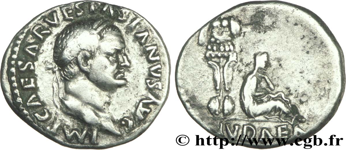 VESPASIAN Denier XF