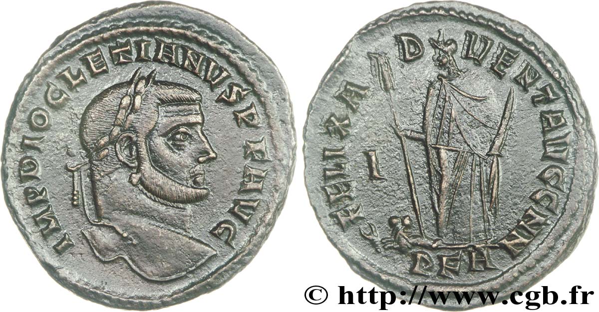 DIOCLECIANO Follis ou nummus EBC