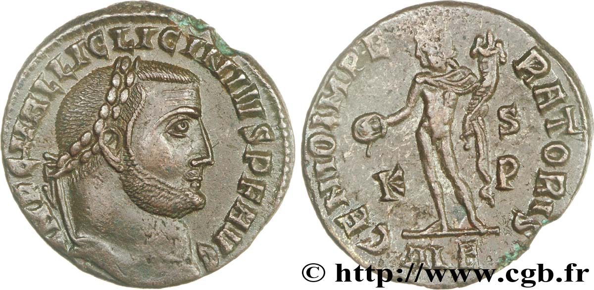 LICINIUS I Follis ou nummus AU/AU