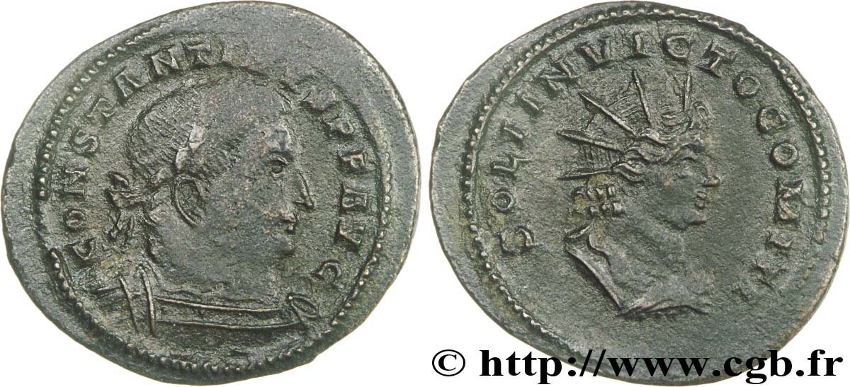 COSTANTINO I IL GRANDE Follis ou nummus AU