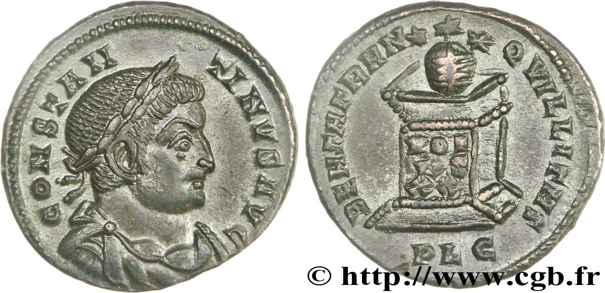 CONSTANTIN Ier LE GRAND Centenionalis ou nummus FDC/SPL