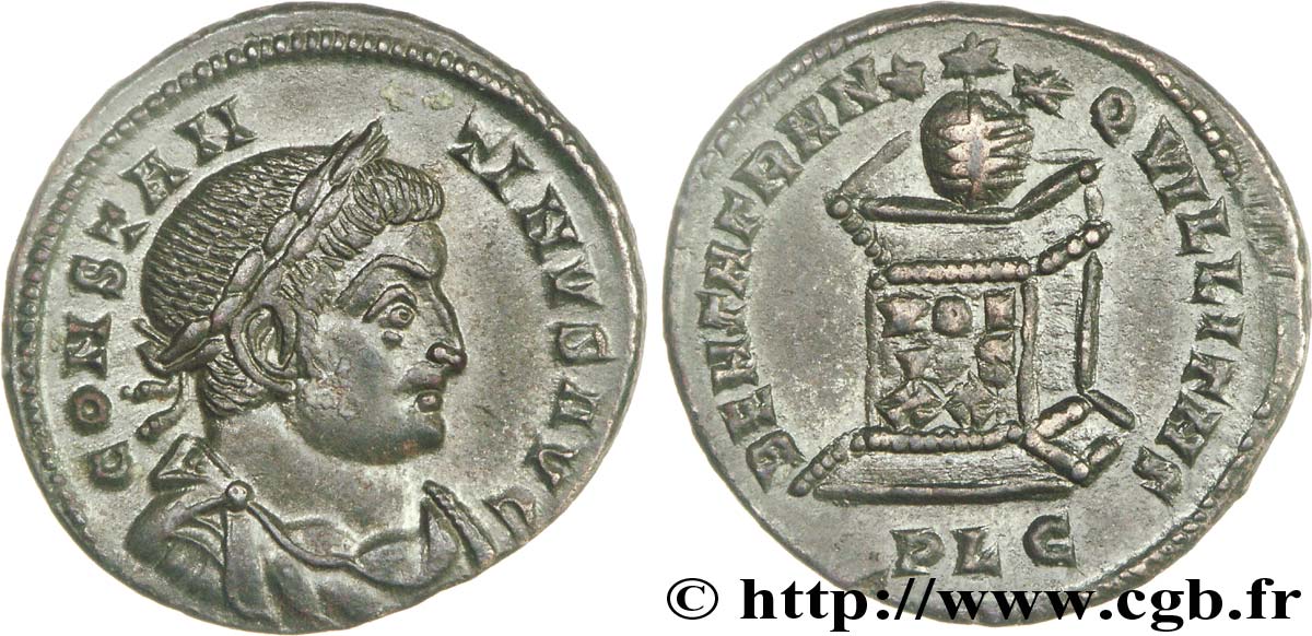 CONSTANTINE I THE GREAT Centenionalis ou nummus MS/MS