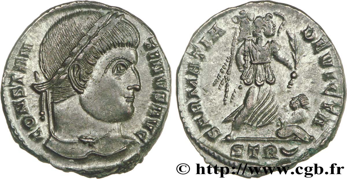 COSTANTINO I IL GRANDE Centenionalis ou nummus FDC