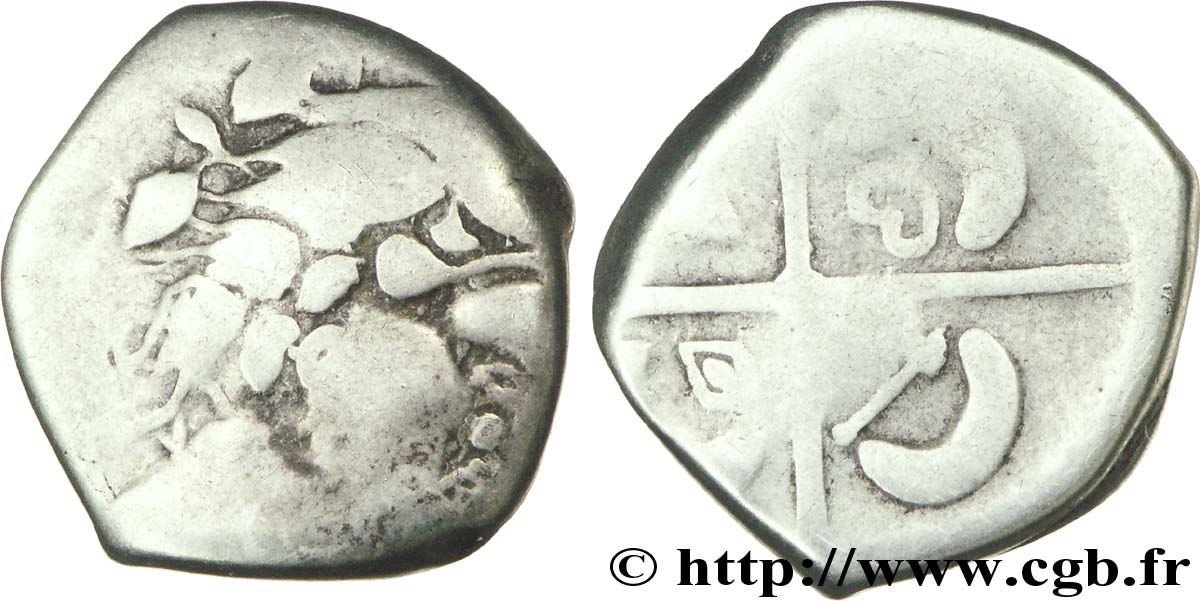 GALLIA - SUDOESTE DE LA GALLIA - LONGOSTALETES (Región de Narbonna) Drachme “au style languedocien”, S. 297-298 var BC