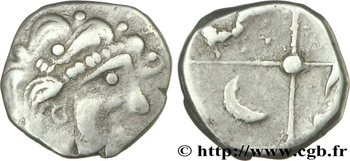 GALLIA - SOUTH WESTERN GAUL - LONGOSTALETES (Area of Narbonne) Drachme “au style languedocien”, S. 319 var XF