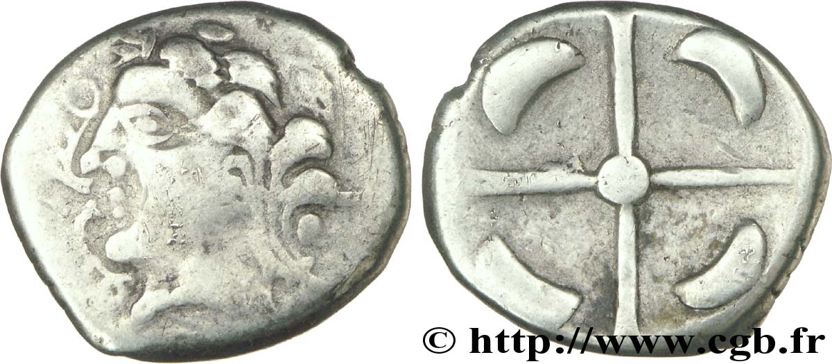 GALLIA - SUDOVESTE DELLA GALLIA LONGOSTALETES (Regione di Narbonne) Drachme “au style languedocien”, S. 335 BB