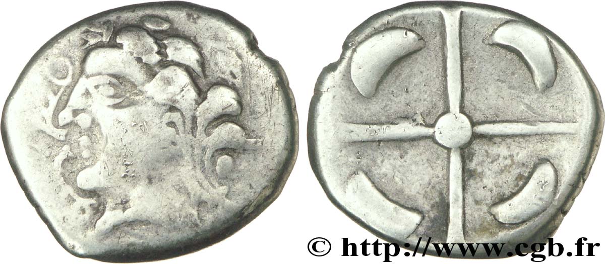 GALLIA - SUDOVESTE DELLA GALLIA LONGOSTALETES (Regione di Narbonne) Drachme “au style languedocien”, S. 335 XF