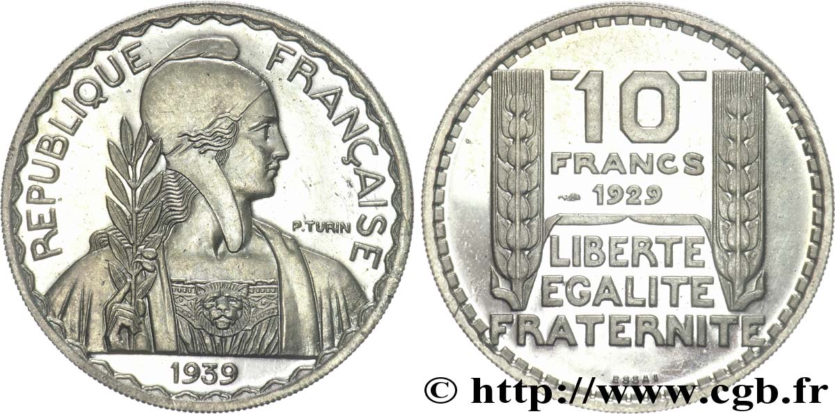 Préparation de la 20 francs Pétain, grand module, 30 mm, 9 g - Essai n.d. Paris Maz.2606 b MS 