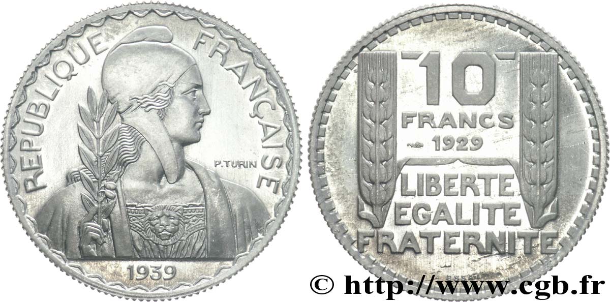 Préparation de la 20 francs Pétain, aluminium, 30 mm, 3 g - Essai n.d. Paris Maz.2606 b SC 