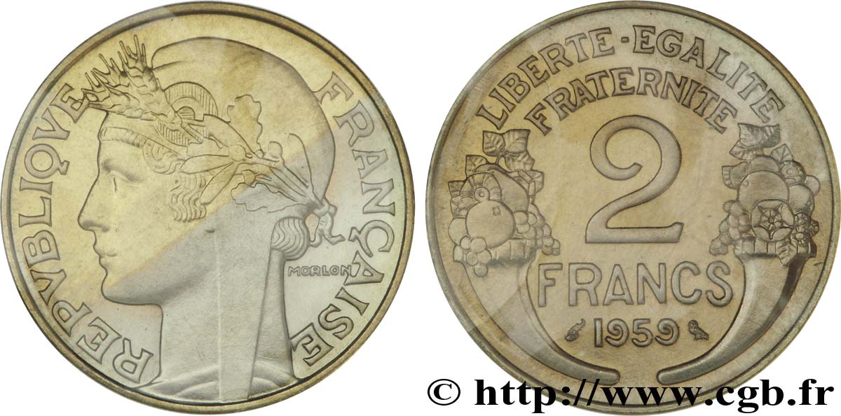 Concours de la 10 francs Mathieu, essai au type Morlon 1959 Paris G.-  FDC 