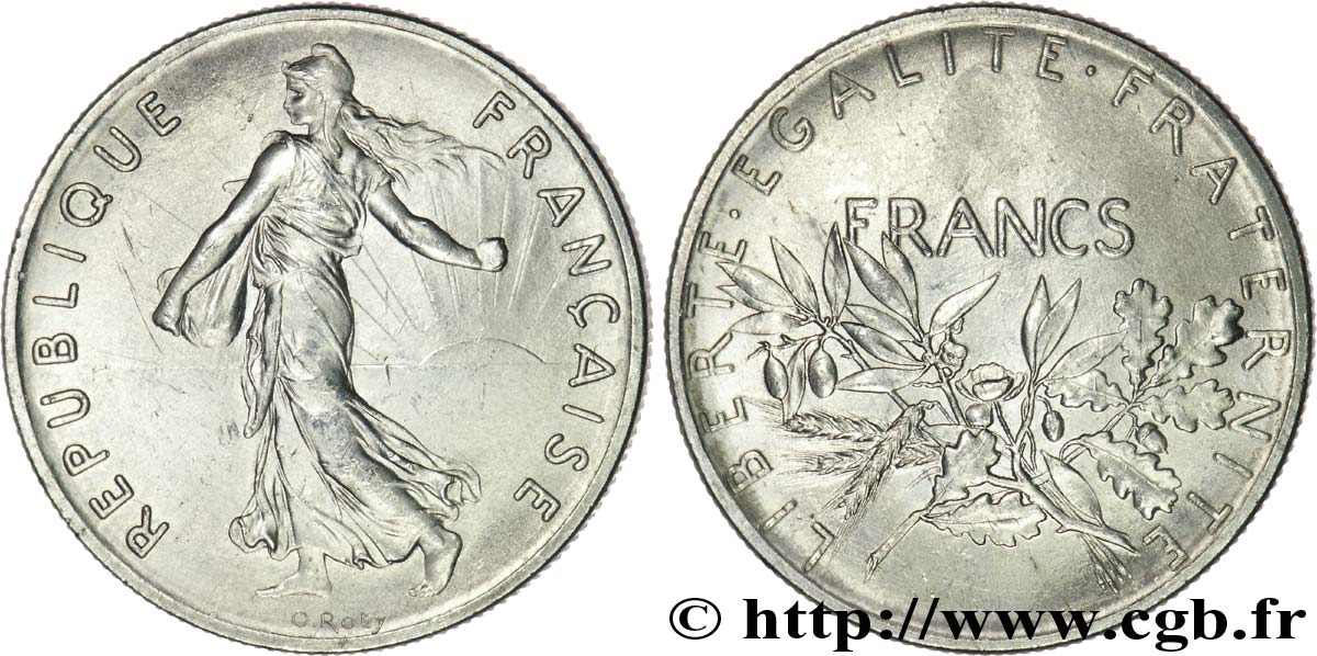 Concours de la 10 francs Mathieu, Module de 10 francs Semeuse 32 mm, sans le mot essai n.d. Paris G.-  MS 