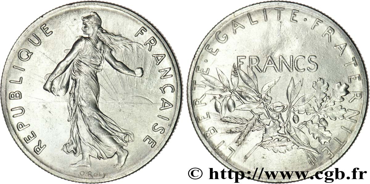 Concours de la 10 francs Mathieu, Module de 10 francs Semeuse 33 mm, sans le mot essai n.d. Paris G.-  MS 