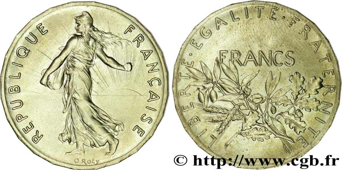 Concours de la 10 francs Mathieu, Module de 10 francs Semeuse 34 mm, sans le mot essai, 24 pans n.d. Paris G.-  SC 