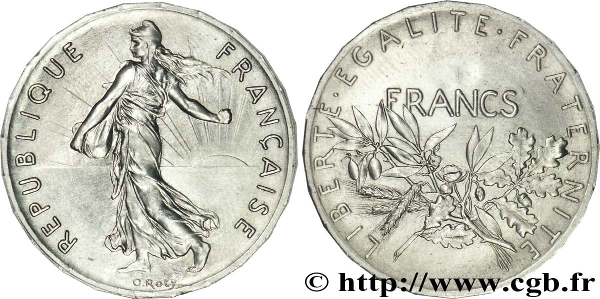 Concours de la 10 francs Mathieu, Module de 10 francs Semeuse 34 mm, sans le mot essai, 24 pans n.d. Paris G.-  MS 