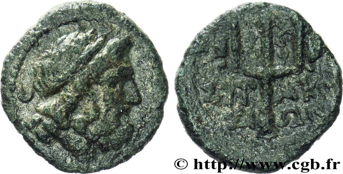 SIKILIEN - SYRACUS Tetras, (MB, Æ 14) SS