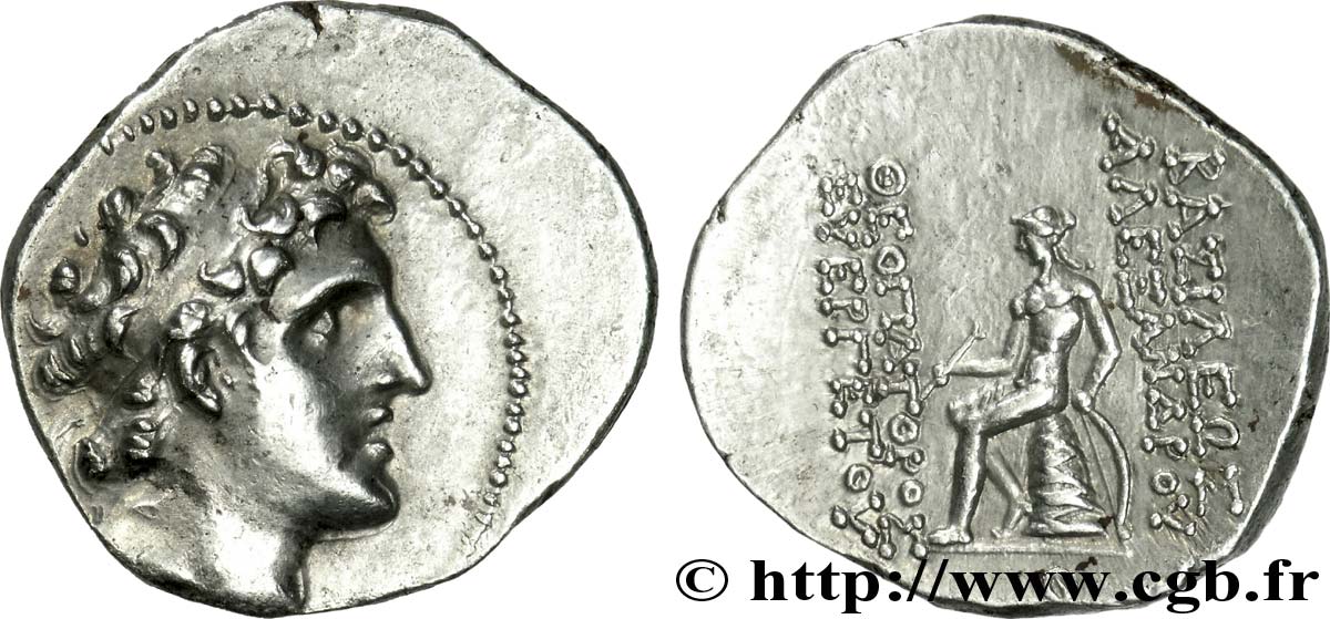 SIRIA - REINO DE SIRIA - ALEJANDRO I BALA Drachme SC