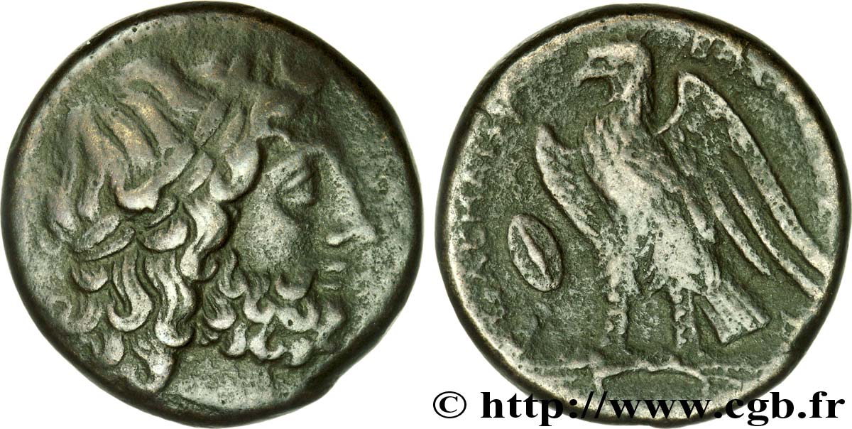 EGYPT - LAGID OR PTOLEMAIC KINGDOM - PTOLEMY II PHILADELPHUS Dichalque, (MB, Æ 26) XF