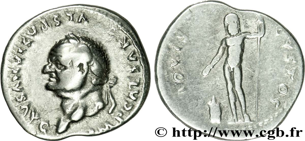 VESPASIAN Denier XF