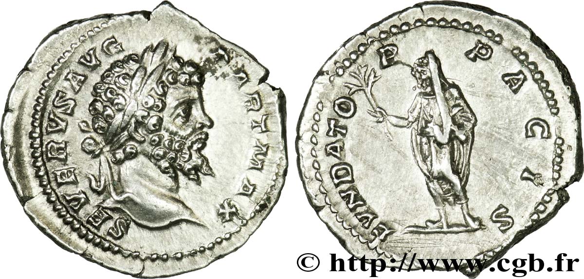 SEPTIMIUS SEVERUS Denier MS