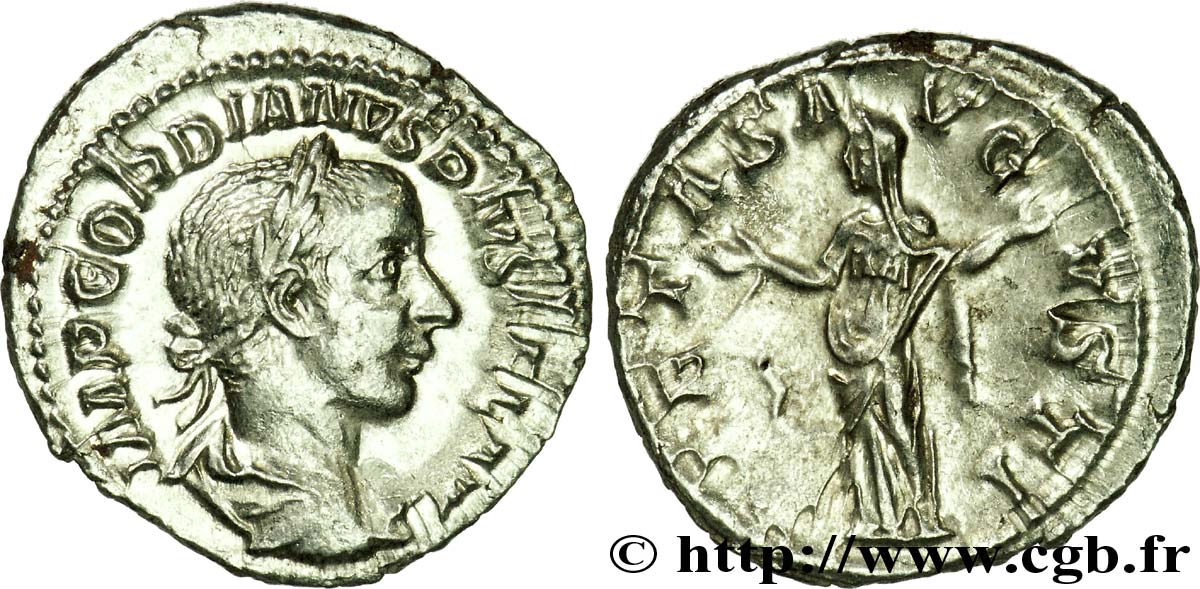 GORDIANUS III Denier fST