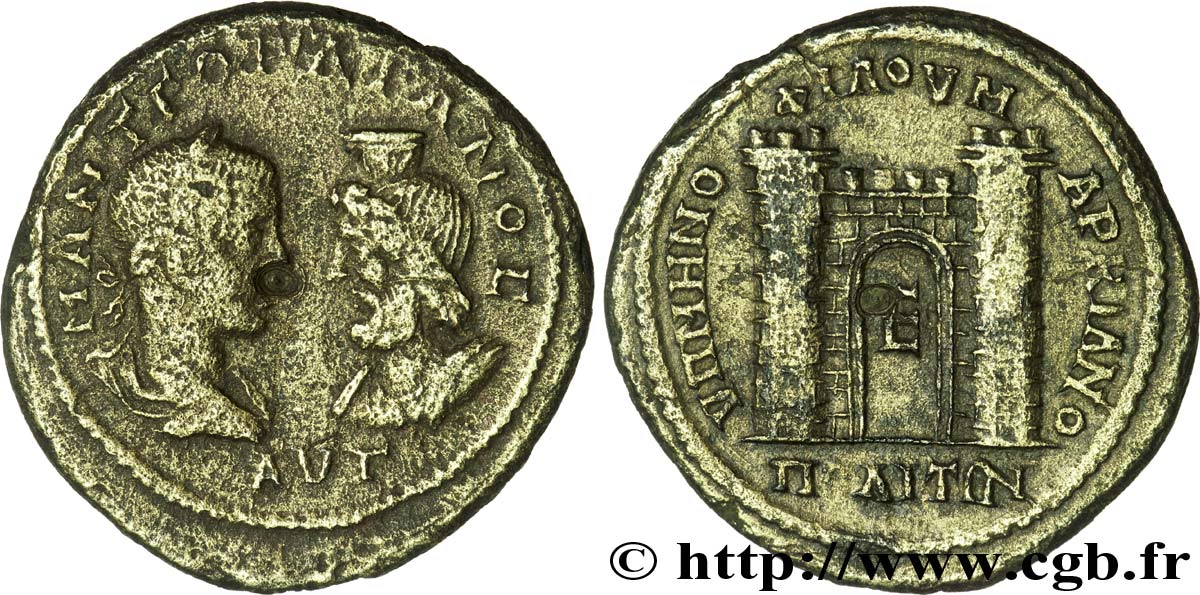GORDIEN III Pentassaria, (GB, Æ 30) TTB+