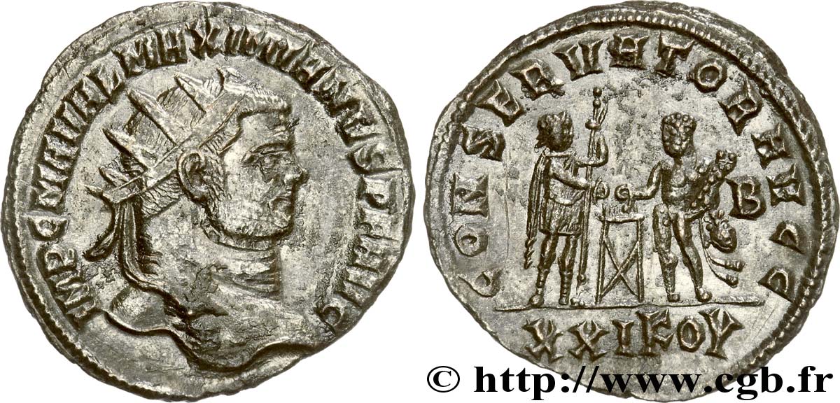 MAXIMIANUS HERCULIUS Aurelianus fST