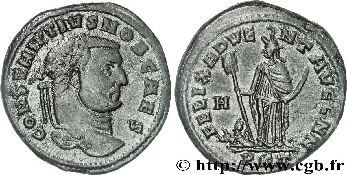 CONSTANTIUS I Follis ou nummus SS