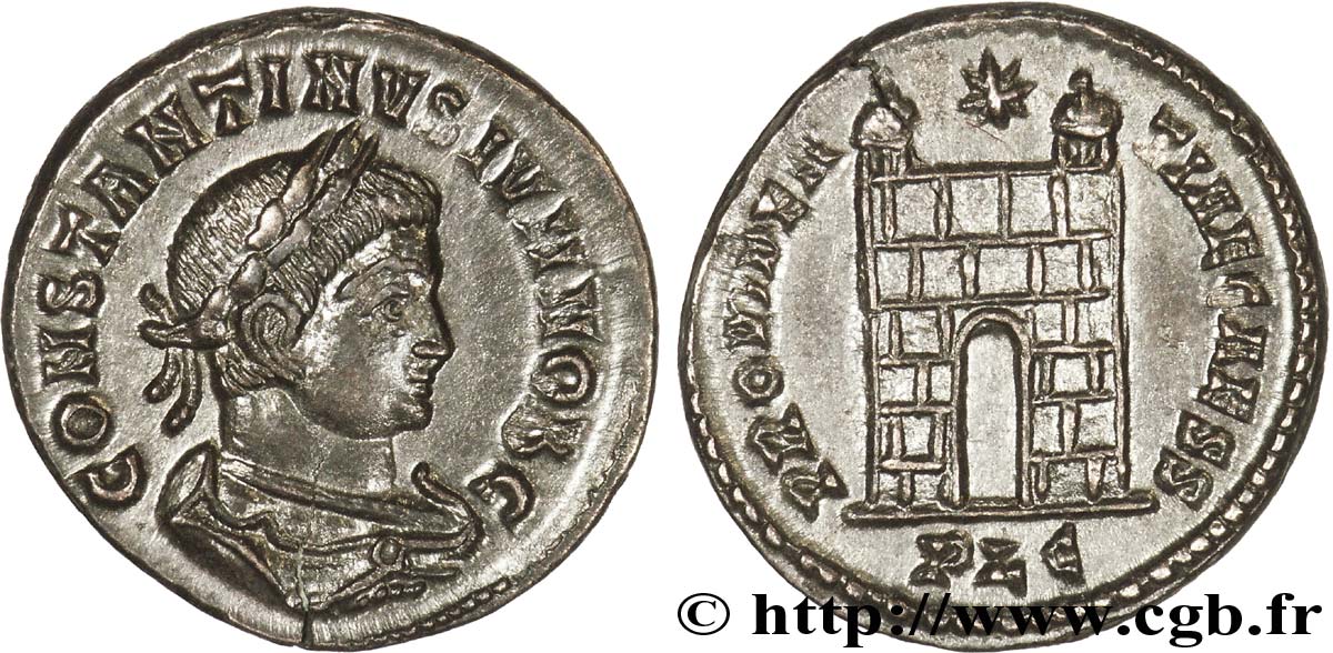 CONSTANTIN II Centenionalis ou nummus FDC