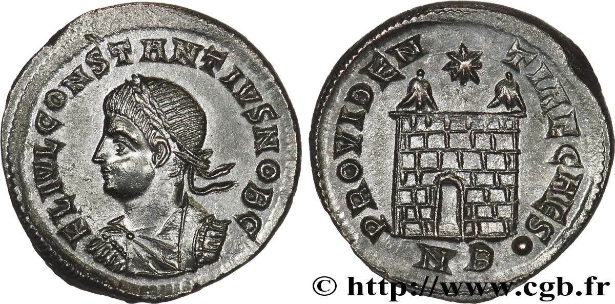 CONSTANTIUS II Centenionalis ou nummus ST