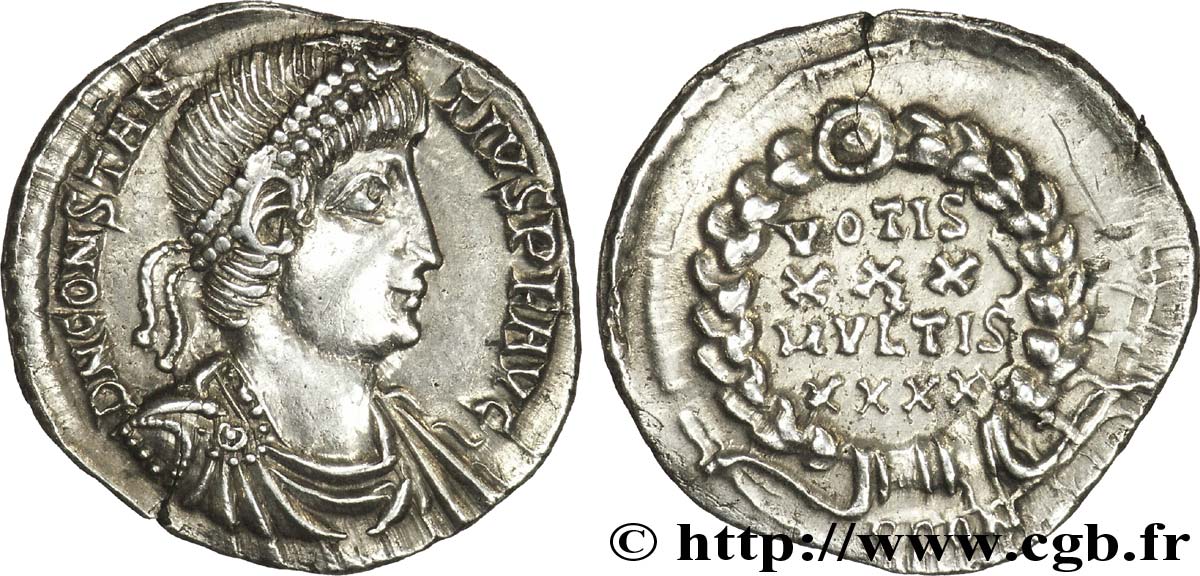 CONSTANTIUS II Silique MS
