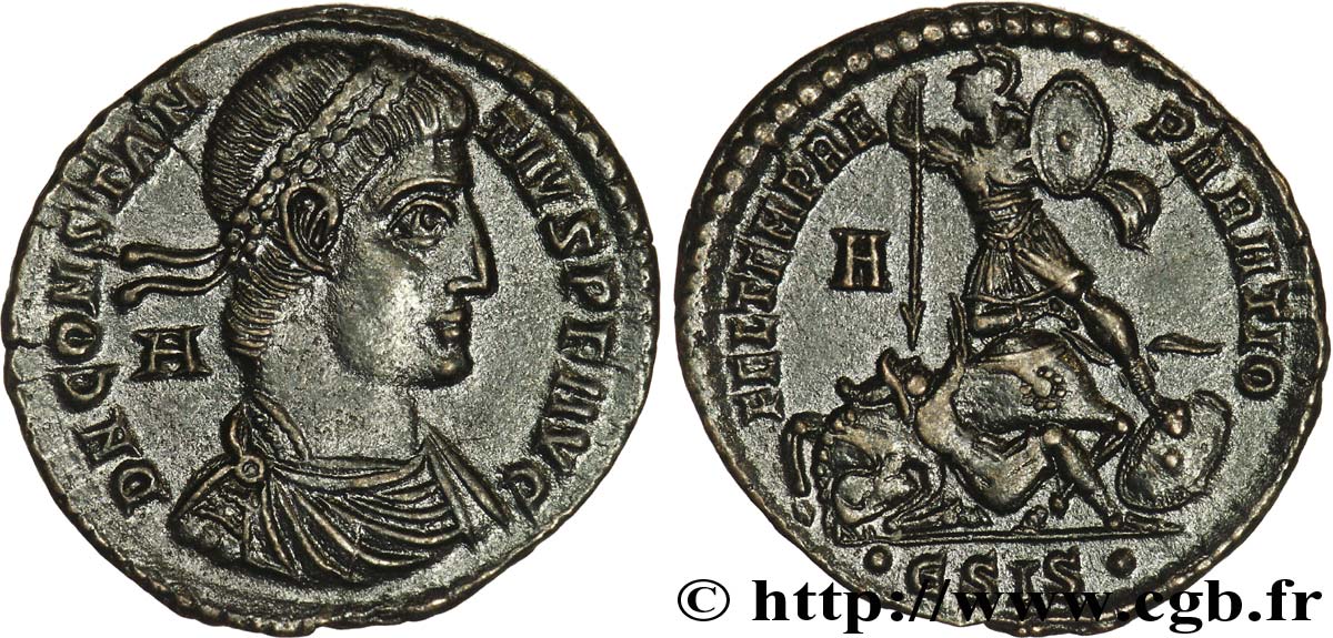 CONSTANTIUS II Maiorina, (MB, Æ 2) fST/VZ