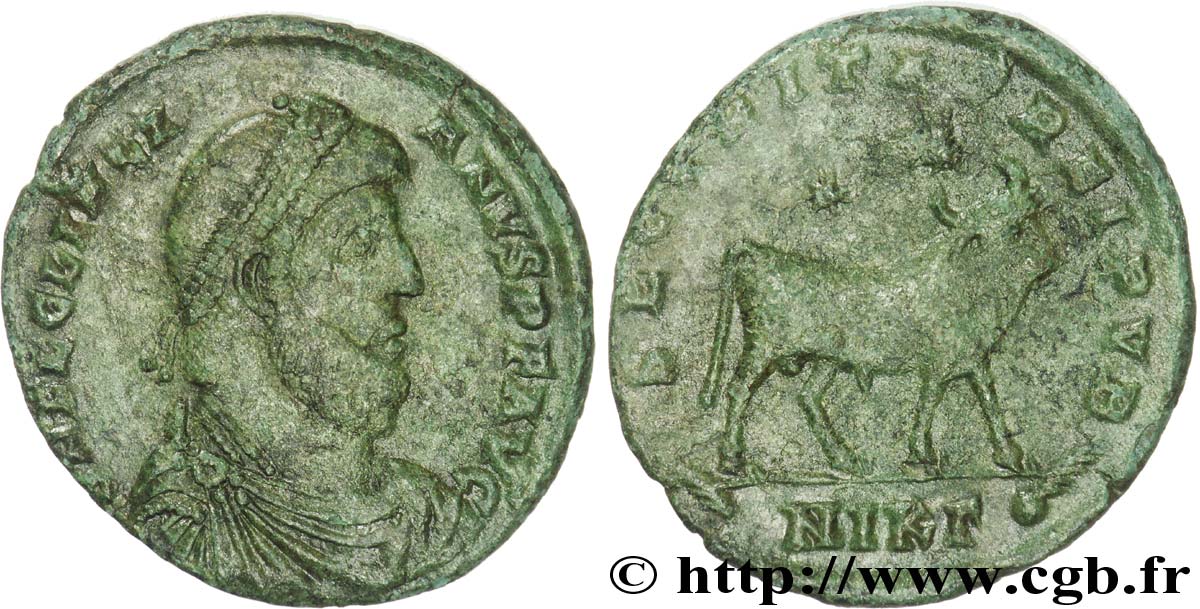 IULIANUS II DER PHILOSOPH Double maiorina, (GB, Æ 1) SS