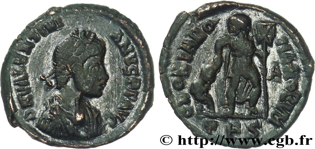 VALENTINIANUS I Nummus, (Æ 3) VZ