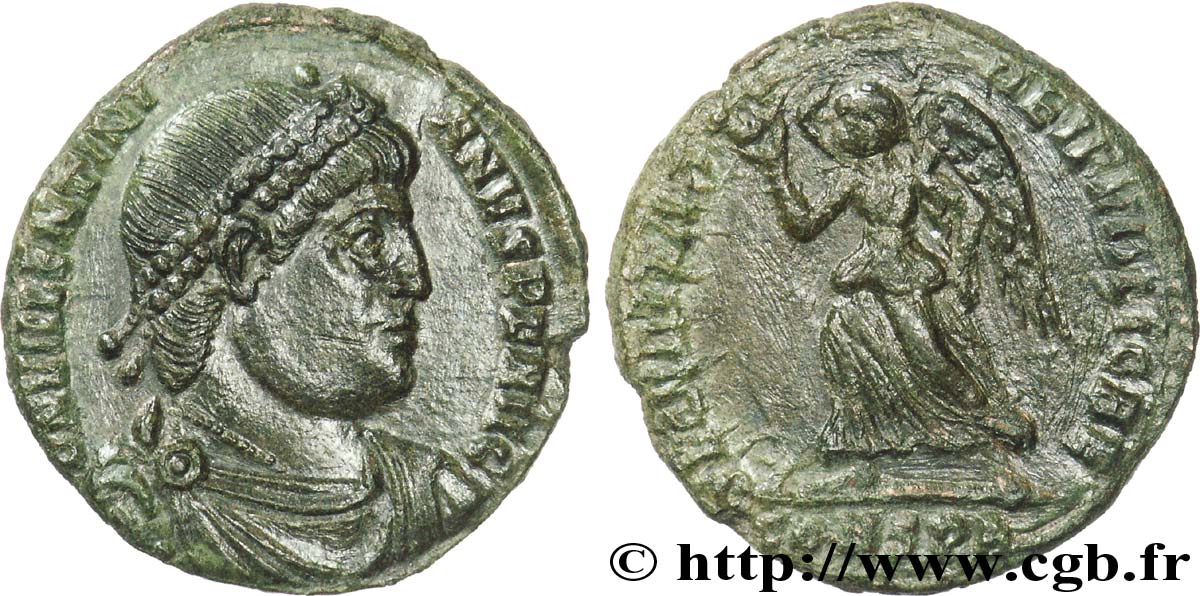 VALENTINIAN I Nummus, (PB, Æ3) AU