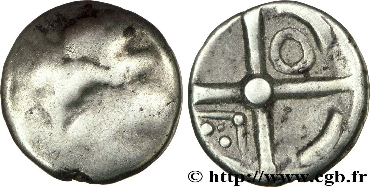 GALLIA - SUDOVESTE DELLA GALLIA LONGOSTALETES (Regione di Narbonne) Drachme “au style languedocien”, S. 308 F/AU